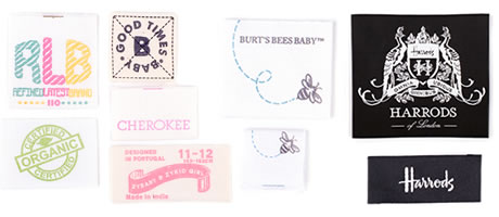 Woven labels